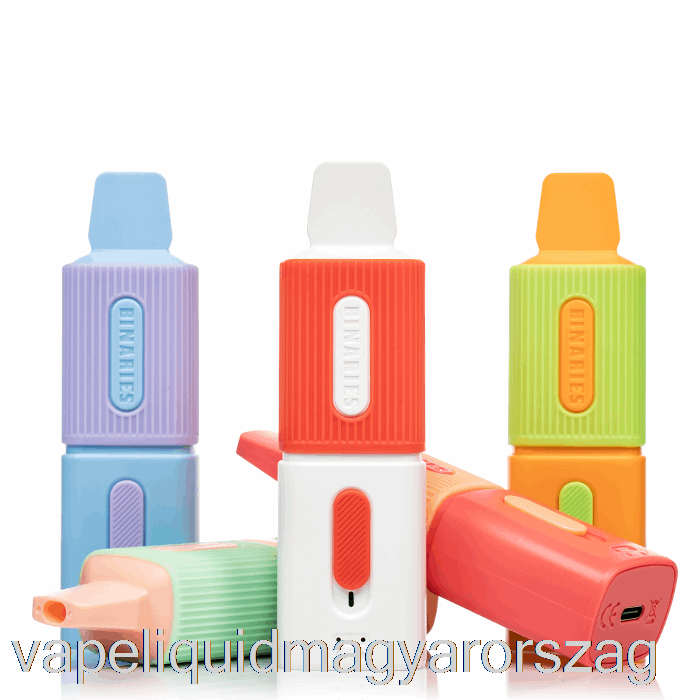 Horizon Binárisok Th6000 Eldobható Görögdinnye Barack átlátszó Vape Toll